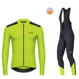 Conjunto de ciclismo otoño-invierno